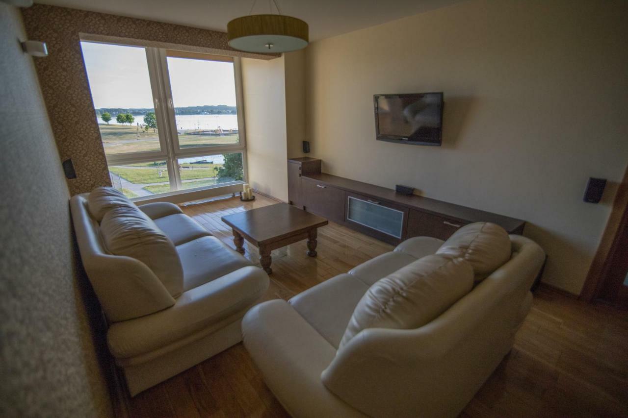 Cozy Apartment With A Wonderful Lake View Telšiai Kültér fotó